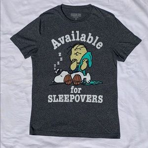 Charlie Brown, Snoopy, Available for Sleepovers